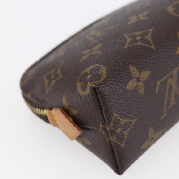 LOUIS VUITTON Monogram Pochette Cosmetic PM Cosmetic Pouch M47515 LV Auth BA7939 - Picture 16 of 16